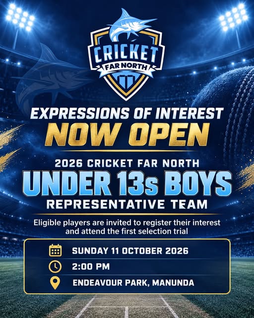cricket-far-north-expression-interest-under13